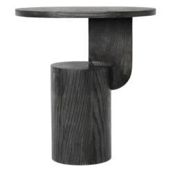 Ferm LIVING Insert Side Table, Black Stained Ash