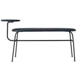 MENU Afteroom Bench, Black - Leather