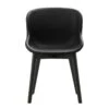 Normann Copenhagen Hyg Chair, Black Oak - Black Leather Ultra -Fatboy Sales Store 216NormannCopenhagen AK
