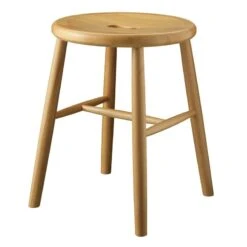 FDB Møbler J27 Stool, Beech