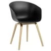 HAY About A Chair AAC22, Soaped Oak - Soft Black 1 HAY About A Chair AAC22, Soaped Oak - Soft Black -Fatboy Sales Store 2190Hay2018 TH