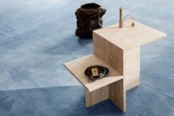 Ferm LIVING Distinct Side Table, Travertine -Fatboy Sales Store 230 17898