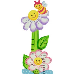 Fantasy Fields Kids Pink Wooden Growth Height Chart Girls Wall Hanging TD-0072A -Fatboy Sales Store 23543795 3