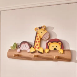 Fantasy Fields Children Sunny Safari Kids Wooden Coat Hanger Hooks TD-11637A -Fatboy Sales Store 23543821 3