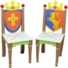 Fantasy Fields Childrens Knights & Dragons Kids Wooden Chair Set TD-11837A2 -Fatboy Sales Store 23543834 1