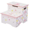 Fantasy Fields Girls Swan Lake Wooden Kids Step Stool Potty Training TD-12719A 2 Fantasy Fields Girls Swan Lake Wooden Kids Step Stool Potty Training TD-12719A -Fatboy Sales Store 23543853 1