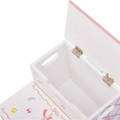 Fantasy Fields Girls Swan Lake Wooden Kids Step Stool Potty Training TD-12719A -Fatboy Sales Store 23543853 4