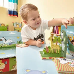 Kids Sunny Safari Bookends By Fantasy Fields Wooden Animal Nursery Decor W-9837A -Fatboy Sales Store 23543938 5