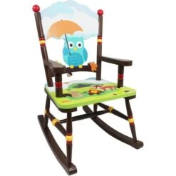 Fantasy Fields Childrens Enchanted Woodland Kids Wooden Rocking Chair TD-11738A