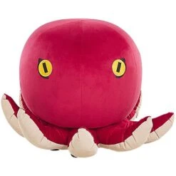 Kids Sea Animal Stool Velvet Children's Pouffe Playroom Red Octopus 10 Kids Sea Animal Stool Velvet Children's Pouffe Playroom Red Octopus -Fatboy Sales Store 25262339 4