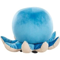Kids Sea Animal Stool Velvet Children's Pouffe Playroom Blue Octopus 11 Kids Sea Animal Stool Velvet Children's Pouffe Playroom Blue Octopus -Fatboy Sales Store 25262357 5 1