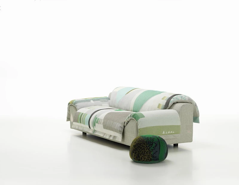 Vitra Bovist Ottoman, Dark Greens 5 Vitra Bovist Ottoman, Dark Greens - Image 3