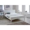 Lauren White Wooden Slatted Bed Frame (Frame Only) - 4FT Small Double -Fatboy Sales Store 29016709 1