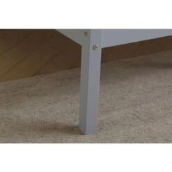 Wooden Double Grey With Oak Top Bed Frame With Mattress -Fatboy Sales Store 29063900 4