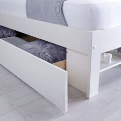 Fabio Wooden Drawer Only White Double -Fatboy Sales Store 29191405 3