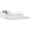 Pull-out Sofa Bed Frame White Pinewood 90x200 Cm -Fatboy Sales Store 29790639 1