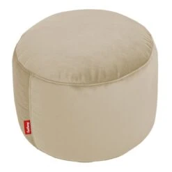 Fatboy Point Velvet Recycled Pouf, Camel