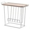 Maze Minnie Mae Wood Tray Table, White - Ash -Fatboy Sales Store 2maze minnie mae wood white ash ma