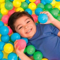 Bestway Up, In & Over Antimicrobial 100 Play Balls With Germ Shield 6.5 Cm -Fatboy Sales Store 30891135 4