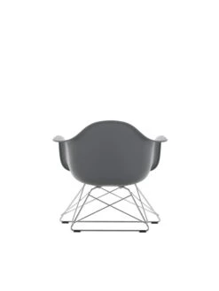 Vitra Eames LAR Armchair, Granite Grey - Chrome -Fatboy Sales Store 3163643 Eames Plastic Armchair LAR 56 granite grey 01 chrome back master