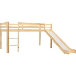 Dutton European Single Mid Sleeper Bed By Harriet Bee