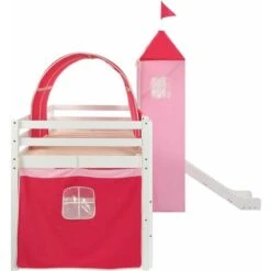 Hardyston European Single Mid Sleeper Bed With Curtain By Zoomie Kids -Fatboy Sales Store 32361533 3