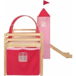 Hardyston European Single Mid Sleeper Bed With Curtain By Zoomie Kids -Fatboy Sales Store 32363733 3