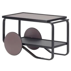 Artek Aalto Tea Trolley 901, All Black
