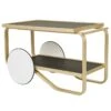 Artek Aalto Tea Trolley 901, Black - Birch -Fatboy Sales Store 34 Artek91 20 TH