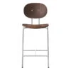 Sibast Piet Hein Counter Stool 65 Cm, Chrome - Lacquered Walnut 2 Sibast Piet Hein Counter Stool 65 Cm, Chrome - Lacquered Walnut -Fatboy Sales Store 354Sibast AK