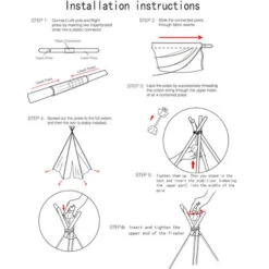 Play Tent Teepee Kids Play House Indoor Sleeping Multicolor 10 Play Tent Teepee Kids Play House Indoor Sleeping Multicolor -Fatboy Sales Store 36784046 4