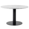 &Tradition In Between SK19 Table, Black - White Marble -Fatboy Sales Store 37 AndTradition HM7 20 TH