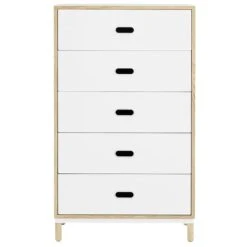 Normann Copenhagen Kabino Dresser With 5 Drawers, White