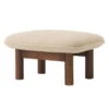 MENU Brasilia Ottoman, Dark Stained Oak - Bouclé 02 -Fatboy Sales Store 427Menu AK