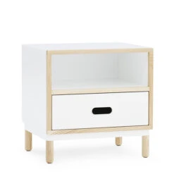 Normann Copenhagen Kabino Bedside Table, White -Fatboy Sales Store 43NCSS2017 iso HV