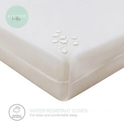 Sydney Toddler Bed With Kinder Flow Mattress Washable Water Resistant Cover | Kids Bed And Children's Bed - White -Fatboy Sales Store 44651504 4