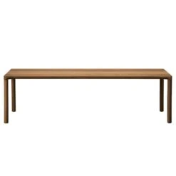 Fredericia Piloti Coffee Table, 120 X 39 Cm, Smoked Oak