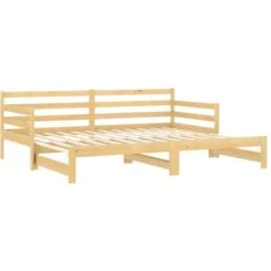 Pull-out Day Bed Solid Pinewood 2x VidaXL -Fatboy Sales Store 47747381 5