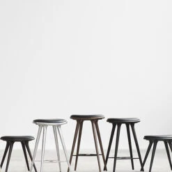 Mater High Stool, 69 Cm, Black Stained Beech -Fatboy Sales Store 49Mater iso HV