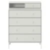 Montana Furniture Keep Chest Of Drawers, Snow Legs - 09 Nordic
