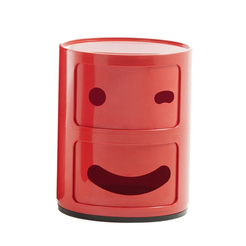 Kartell Componibili Smile Storage Unit 3, 2 Modules, Red 3 Kartell Componibili Smile Storage Unit 3, 2 Modules, Red