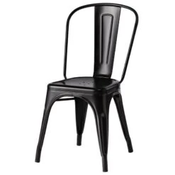Tolix Chair A, Matt Black