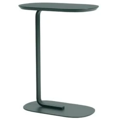 Muuto Relate Side Table, H. 73,5 Cm, Dark Green