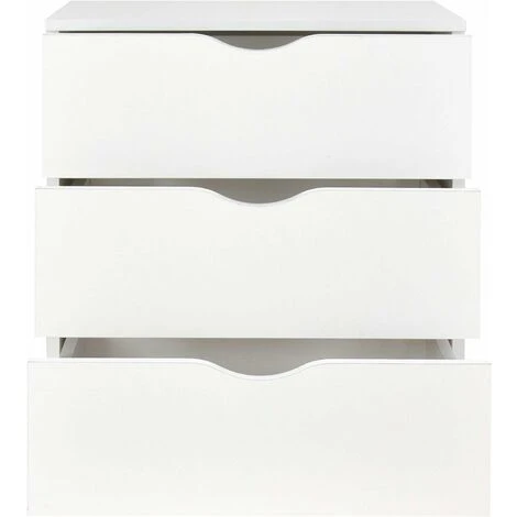 White Chest Of Drawers - ROMA 4 White Chest Of Drawers - ROMA - Image 2