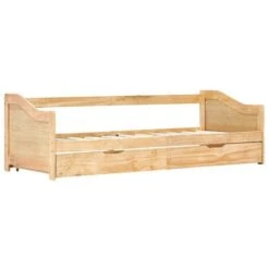 Topdeal Pull-out Sofa Bed Frame Pinewood 90x200 Cm VDTD24040 -Fatboy Sales Store 51867214 3