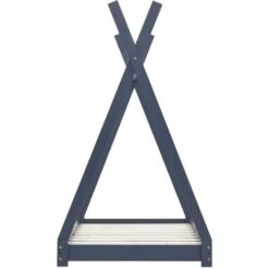 Topdeal Kids Bed Frame Grey Solid Pine Wood 80x160 Cm VDTD24216 10 Topdeal Kids Bed Frame Grey Solid Pine Wood 80x160 Cm VDTD24216 -Fatboy Sales Store 51867437 4
