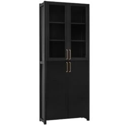 Lundia Moments Cabinet, High, Black