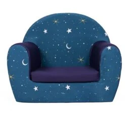 Ready Steady Bed Kids Sofa Seat Chair Children Mini Armchair Great For Playroom Kids Room Living Room Colourful Durable And Lightweight, Moonlight