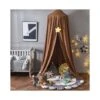 MUFF Bed Canopy For Bedroom Round Dome For Baby Nursery Room Decorations 250cm Coffee -Fatboy Sales Store 54854133 1