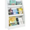 SoBuy Children Kids Bookcase Book Shelf Toy Shelf Storage Display Shelf Rack Organizer,KMB45-W -Fatboy Sales Store 55298479 1